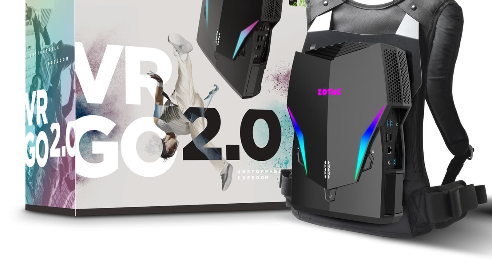 Zotac VR GO 2.0 — рюкзак-компьютер для виртуальной реальности, оснащённый видеокартой GeForce GTX 1070