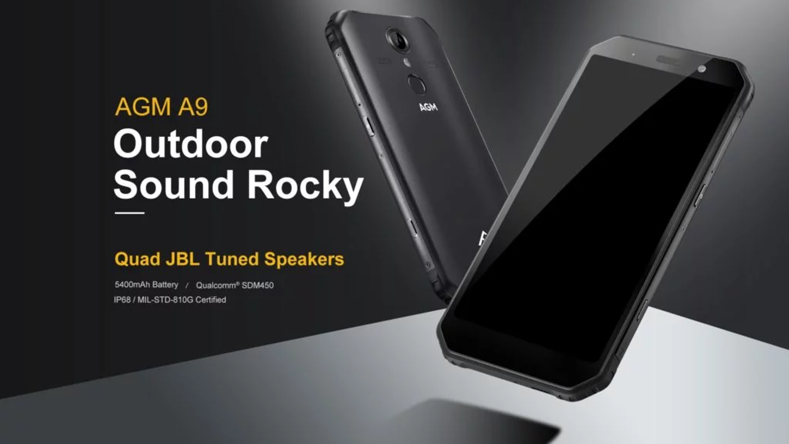 Выпущен неубиваемый смартфон с четырьмя динамиками JBL Выпущен неубиваемый смартфон с четырьмя динамиками JBL