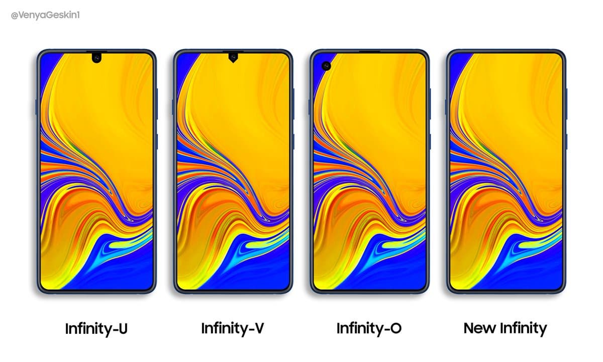 Первыми дырявые экраны Infinity получат смартфоны Samsung Galaxy A70 и A90 Первыми дырявые экраны Infinity получат смартфоны Samsung Galaxy A70 и A90