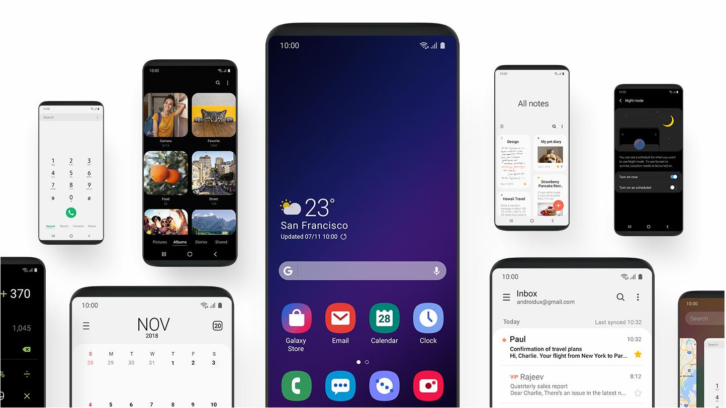 Полностью новую оболочку Samsung One UI уже можно оценить на видео Полностью новую оболочку Samsung One UI уже можно оценить на видео