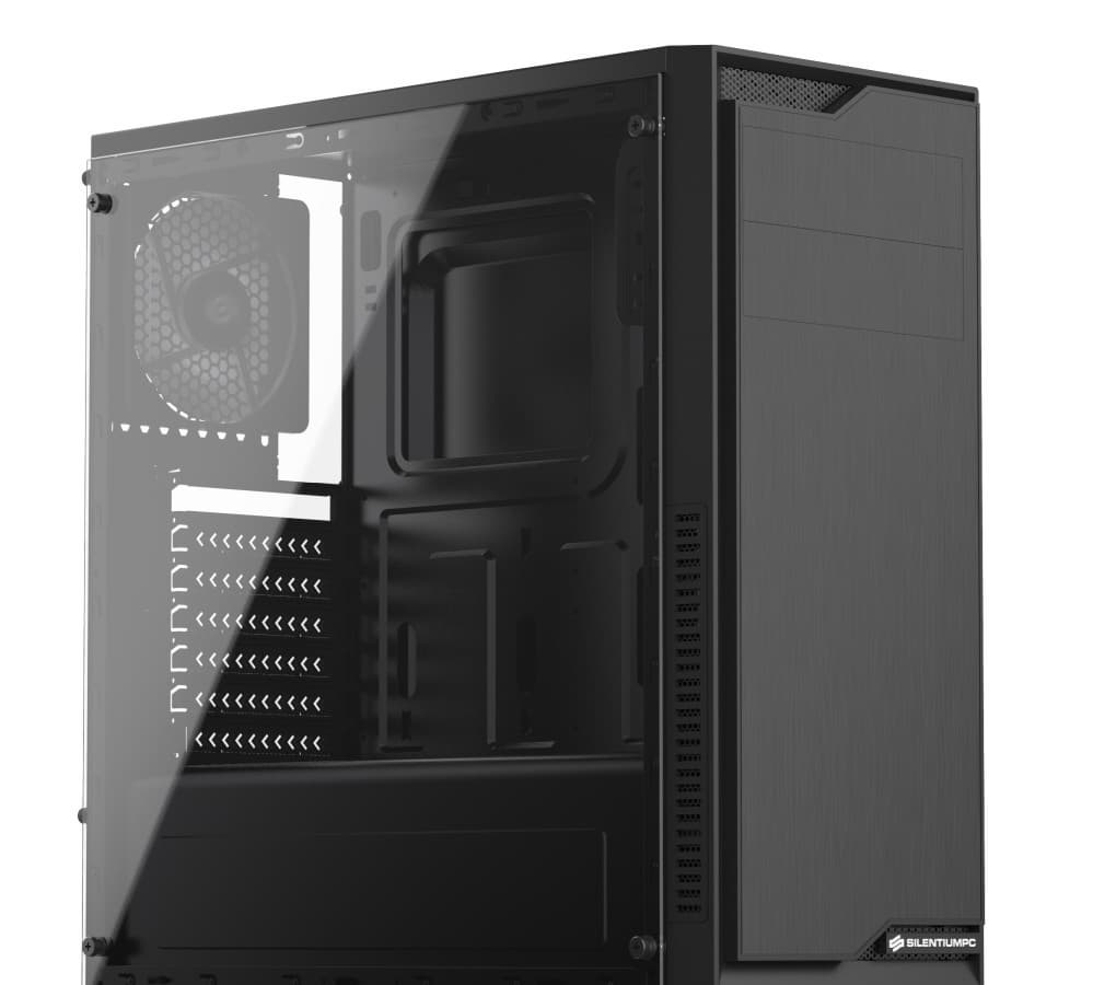 Корпус SilentiumPC Regnum RG1 TG Pure Black рассчитан на платы типоразмера ATX Корпус SilentiumPC Regnum RG1 TG Pure Black рассчитан на платы типоразмера ATX