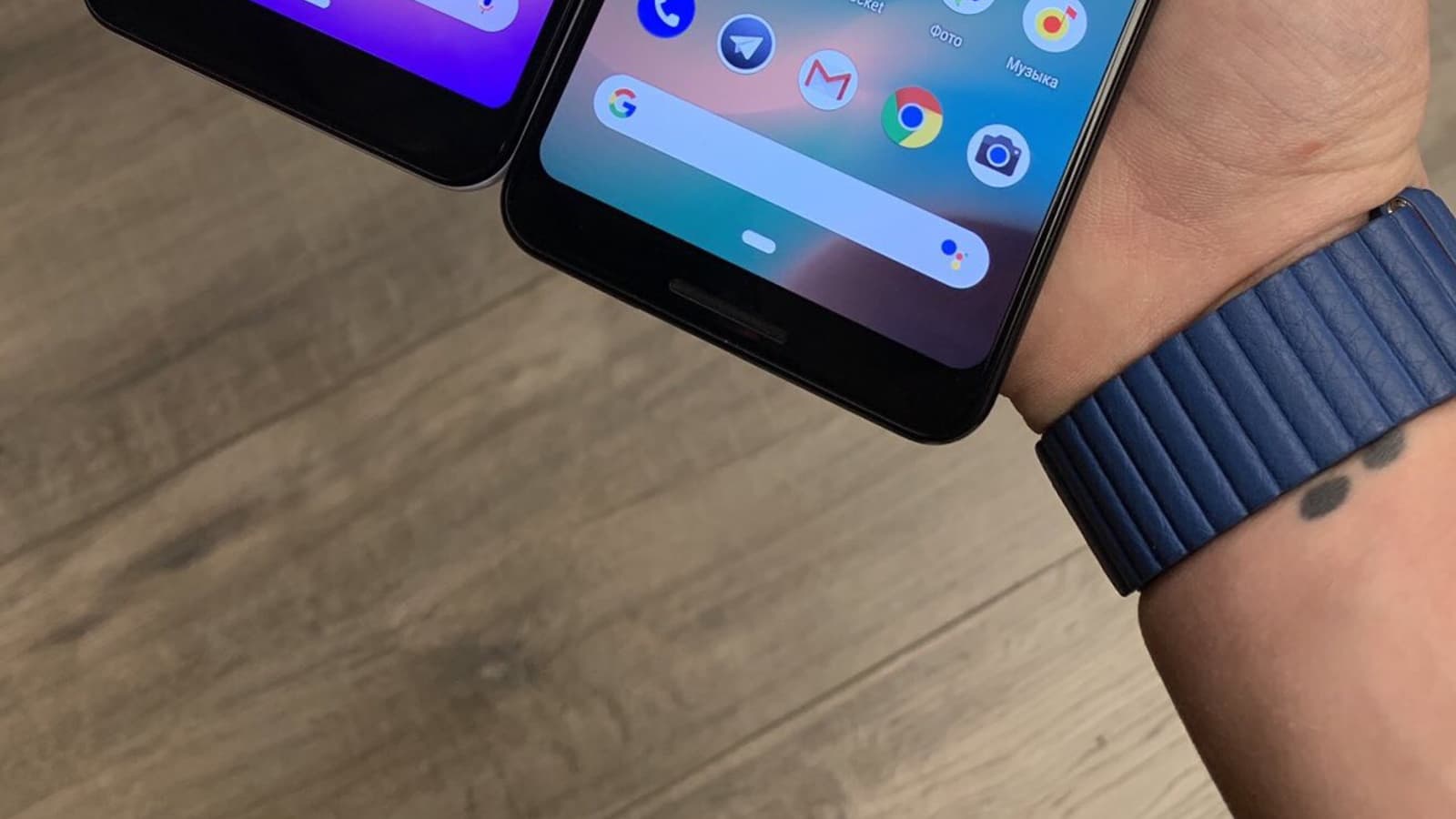 Совместное фото смартфонов Google Pixel 3 и Pixel 3 Lite демонстрирует, что младшая модель получилась не такой уж и Lite