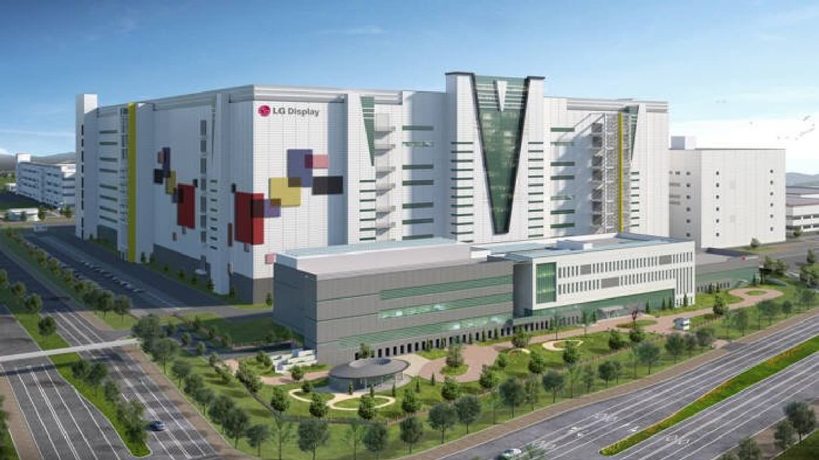 LG Display устанавливает оборудование на фабрике телевизионных панелей OLED в Гуанчжоу LG Display устанавливает оборудование на фабрике телевизионных панелей OLED в Гуанчжоу