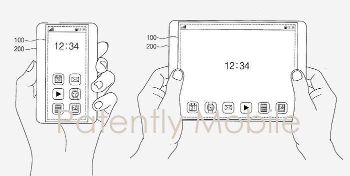 Samsung патентует смартфон с растягивающимся дисплеем, трансформируемый в планшет Samsung патентует смартфон с растягивающимся дисплеем, трансформируемый в планшет