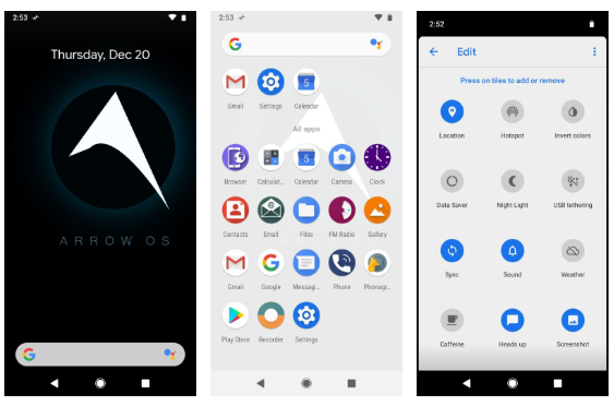 На Xiaomi Redmi Note 5 можно установить Android 9.0 Pie в составе прошивки Arrow OS На Xiaomi Redmi Note 5 можно установить Android 9.0 Pie в составе прошивки Arrow OS