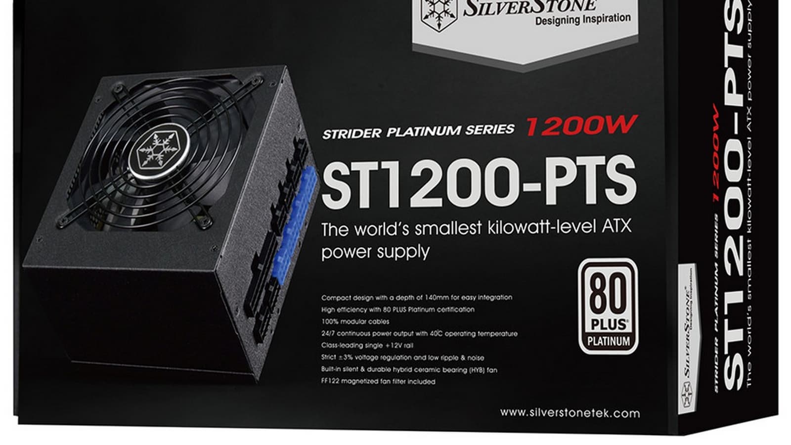 SilverStone ST1200-PTS и ST1000-PTS — самые маленькие блоки питания формата ATX киловаттного класса SilverStone ST1200-PTS и ST1000-PTS — самые маленькие блоки питания формата ATX киловаттного класса