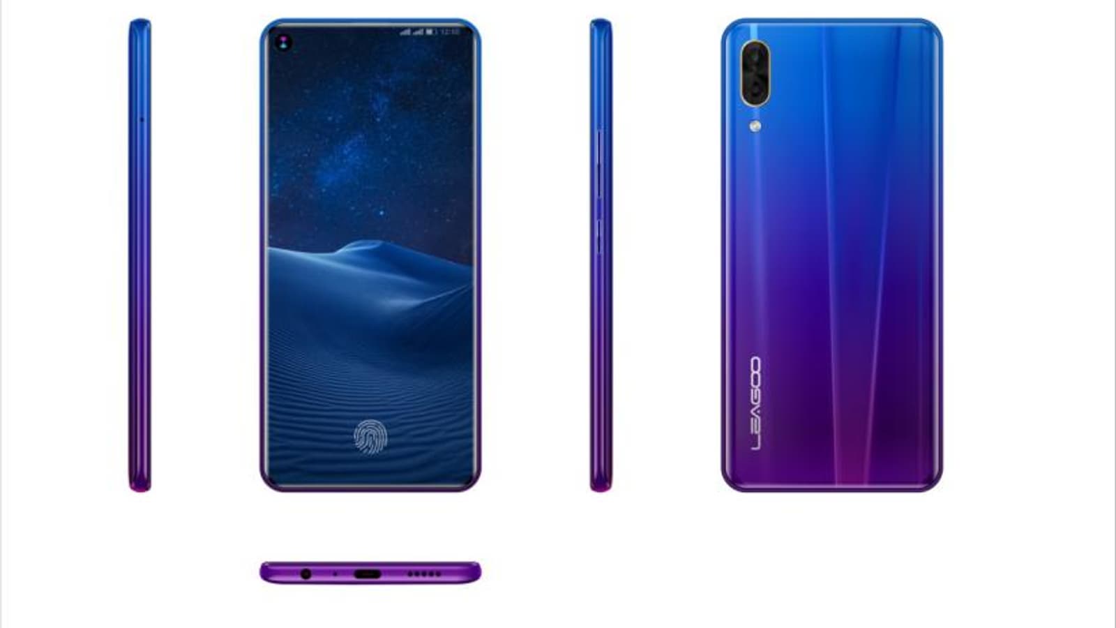 Leagoo спешит перенять новый тренд, готовя смартфон с дырявым экраном и 5G-смартфон