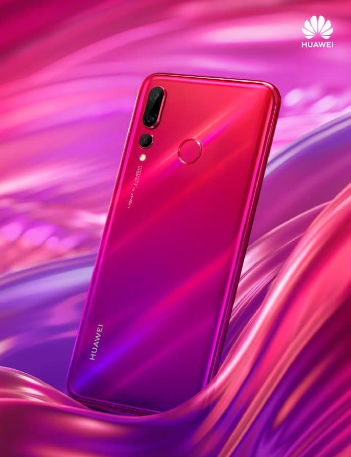 Huawei показала смартфон Nova 4 с 48-мегапиксельной тройной камерой