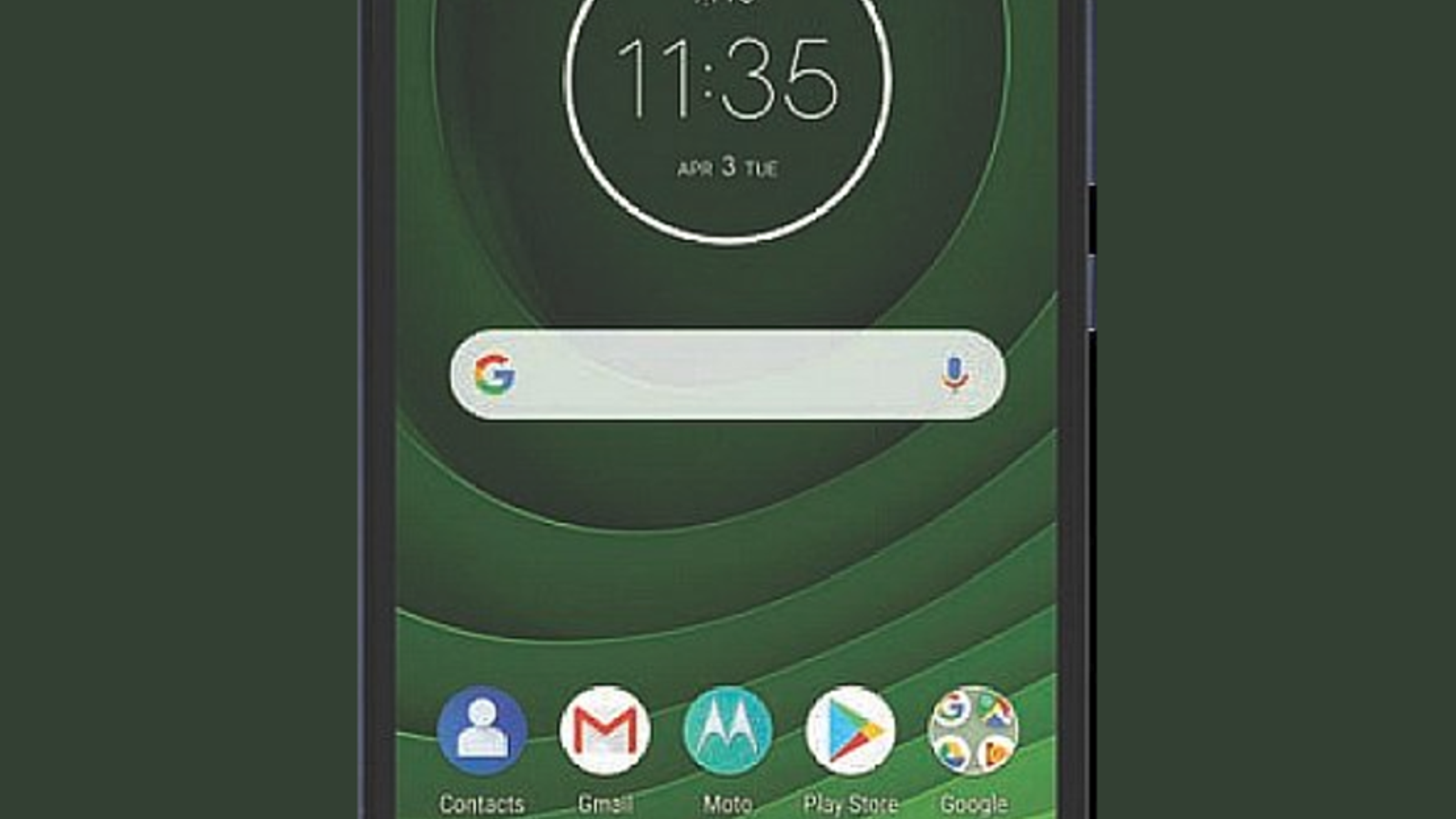 Опубликовано изображение смартфона Moto G7 Supra