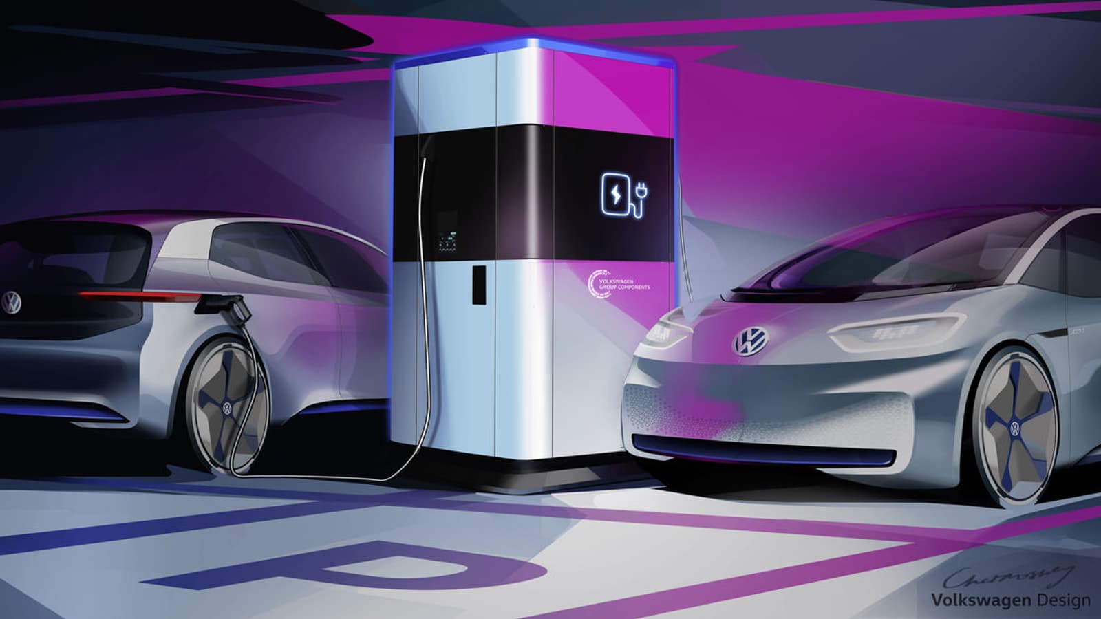 В будущем году в Германии появятся мобильные зарядные станции для электромобилей