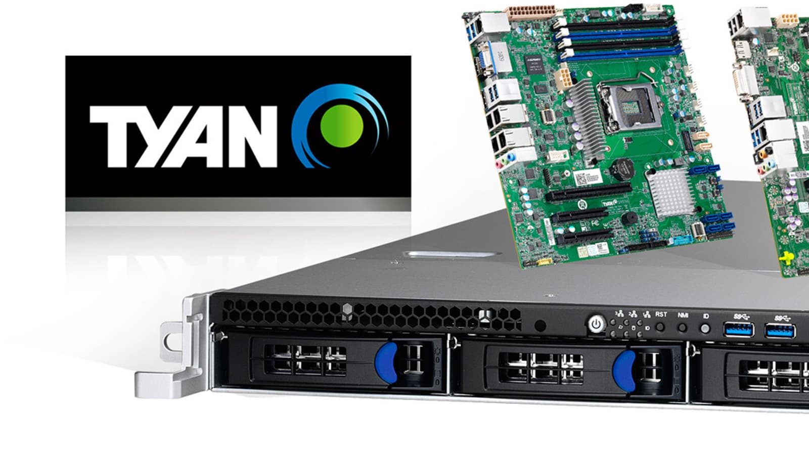 Под маркой Tyan представлены серверные платформы начального уровня на процессорах Intel Xeon E-2100