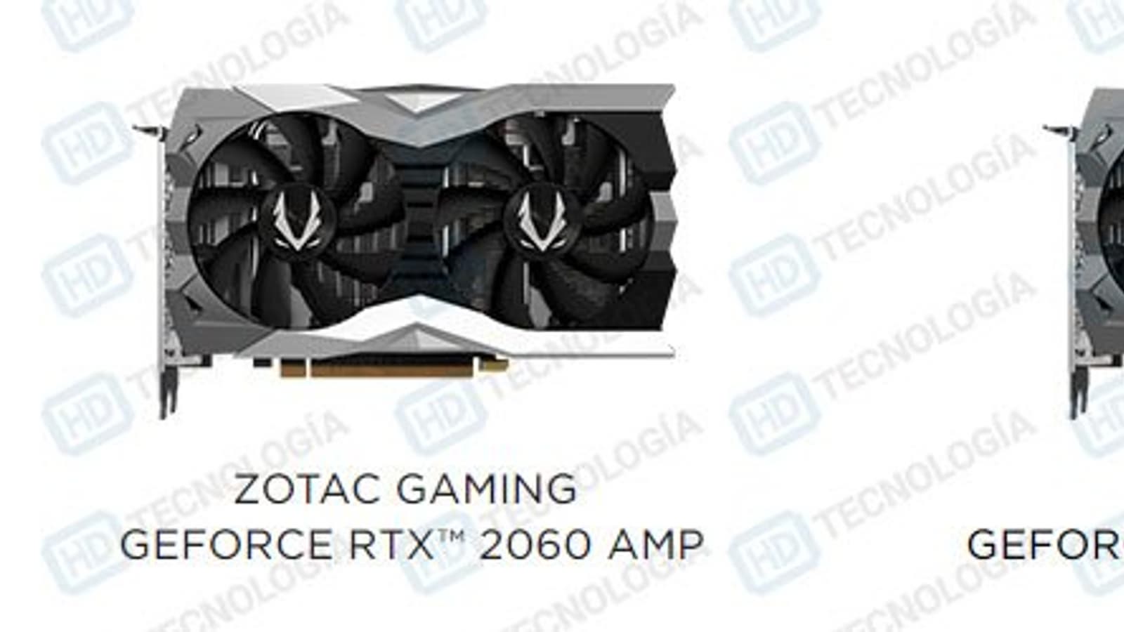 Появились изображения 3D-карт Zotac Gaming GeForce RTX 2060 AMP и Zotac Gaming GeForce RTX 2060 Twin Fan