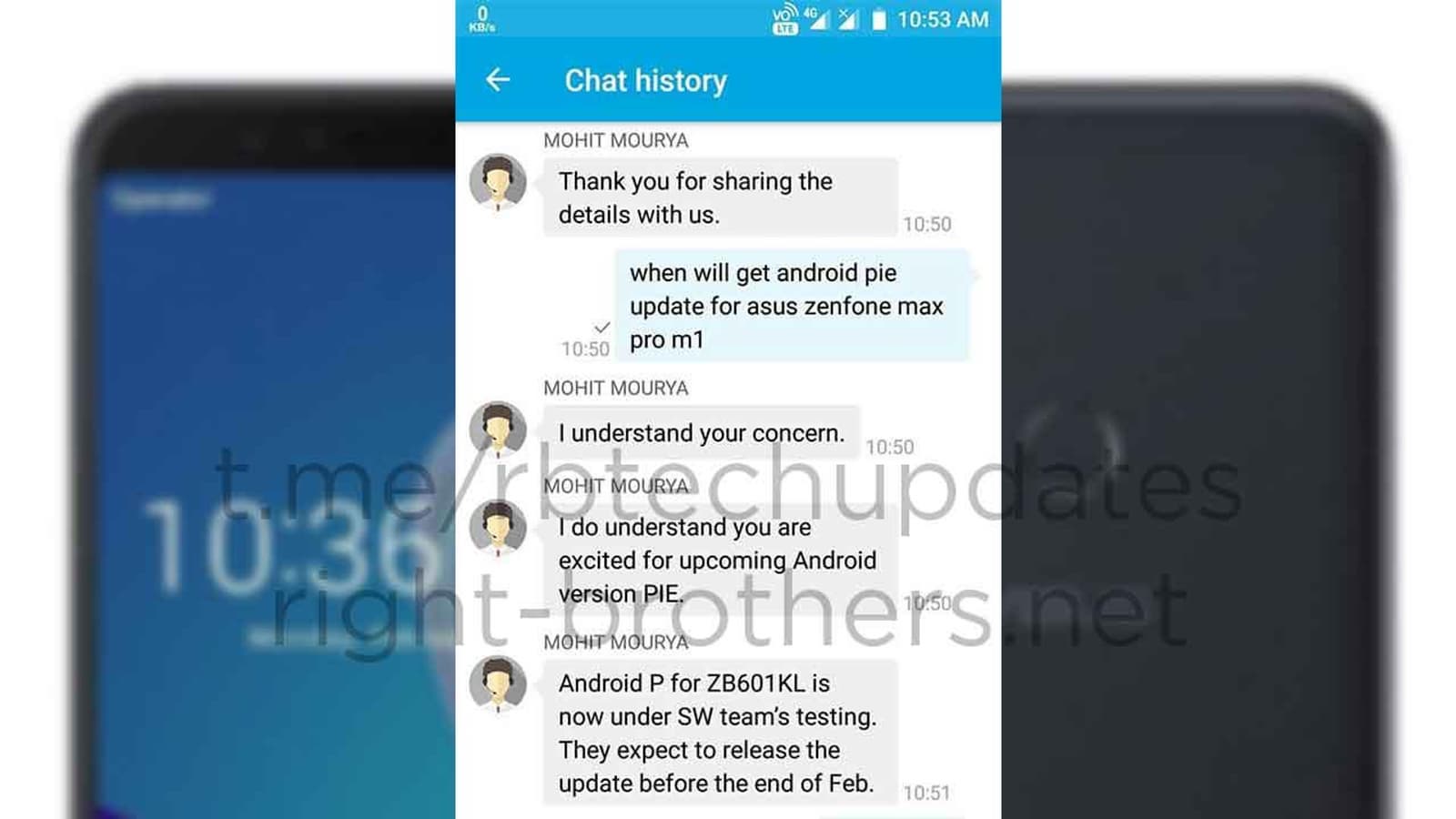 Смартфон Asus Max Pro M1 получит обновление до Android 9.0 Pie в феврале