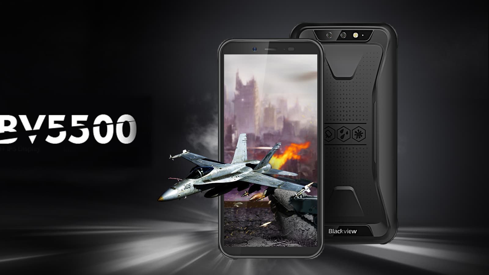 Смартфон Blackview BV5500 предлагает защиту IP69K и АКБ емкостью 4400 мАч