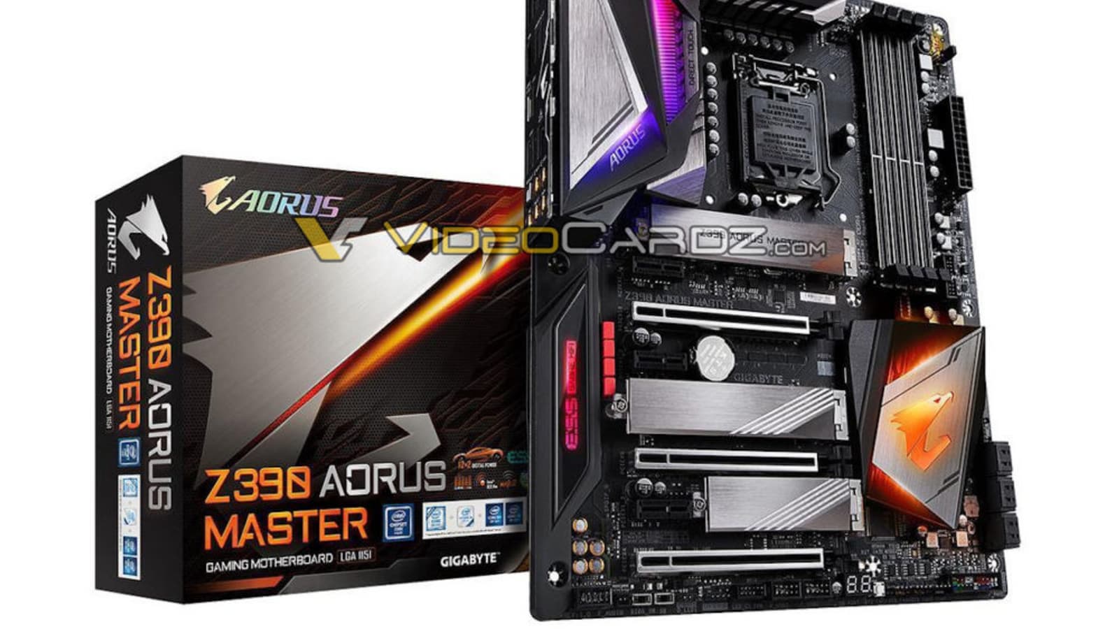 Опубликованы изображения 5 моделей материнских плат Gigabyte на чипсете Intel Z390