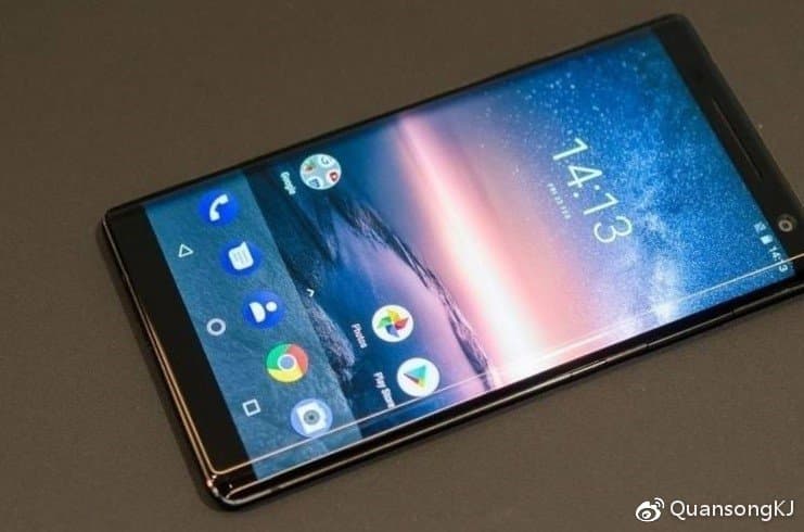 Смартфон  Nokia 9 «пентакамерой» показали спереди