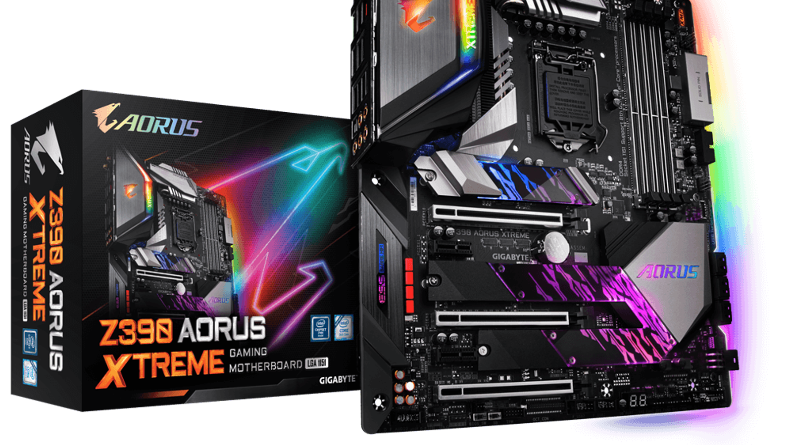 Представлена хорошо оснащенная системная плата Gigabyte Z390 Aorus Xtreme