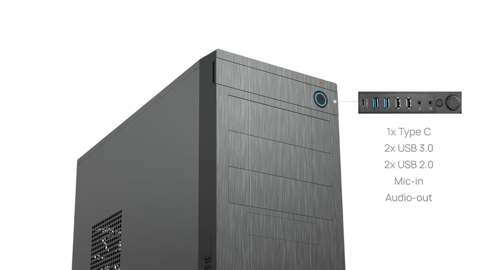 В компьютерном корпусе Chieftec HC-10B-OP много места для накопителей В компьютерном корпусе Chieftec HC-10B-OP много места для накопителей