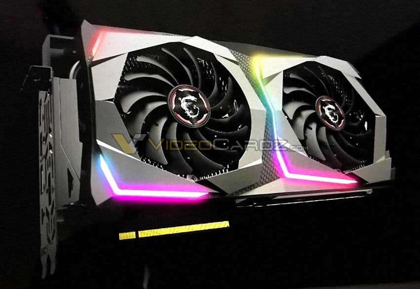 3D-карта MSI GeForce RTX 2070 Gaming X получла систему охлаждения с двумя вентиляторами