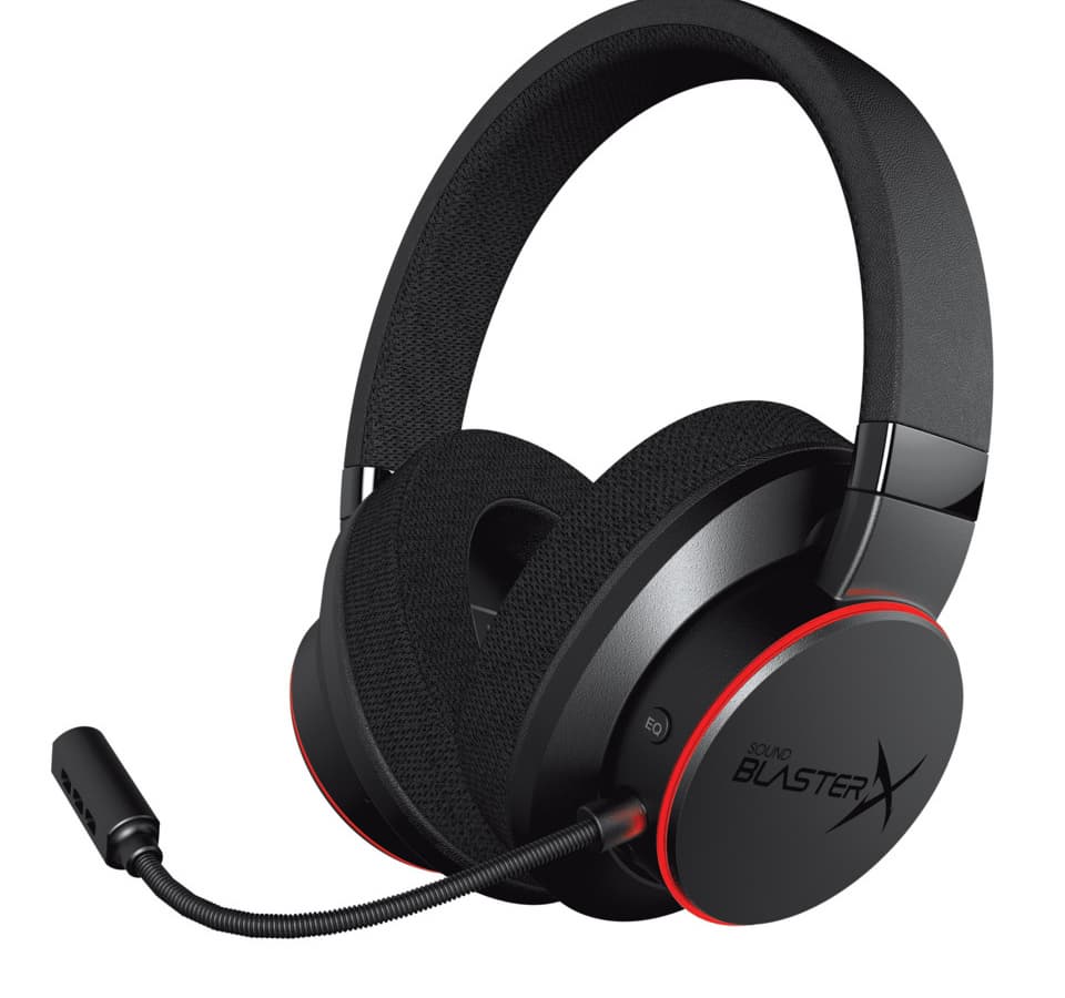 В гарнитуре Sound BlasterX H6 используются 50-миллиметровые излучатели