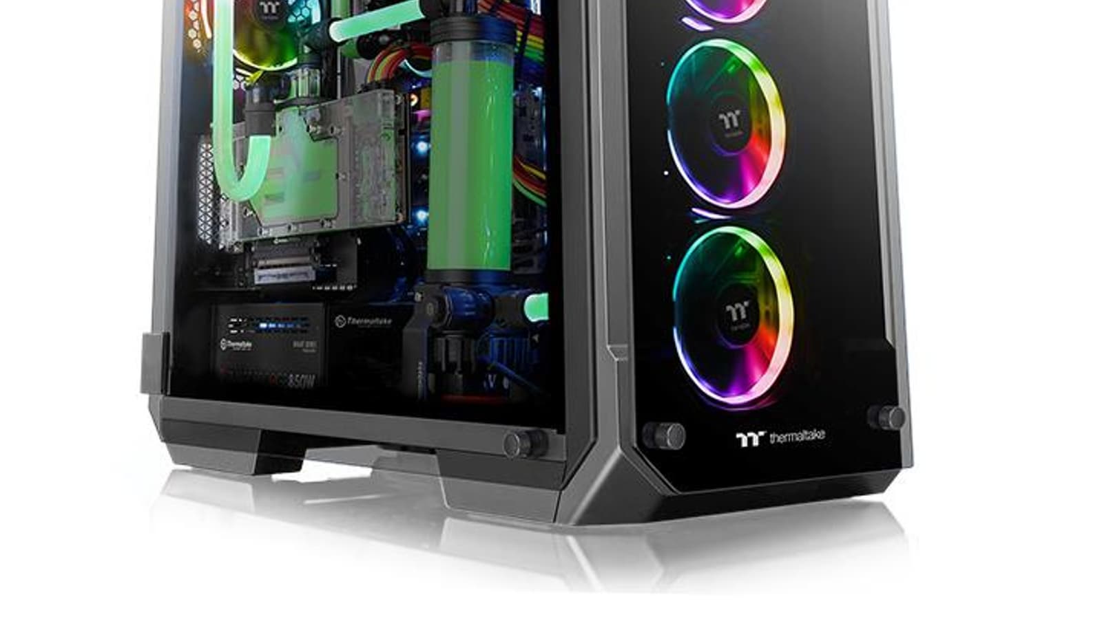 Корпус Thermaltake View 71 TG RGB Plus с четырьмя панелями из закаленного стекла оценен в 300 евро