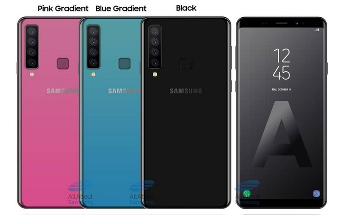Смартфон Samsung Galaxy A9s с четверной камерой получит корпус в градиентом цвете Смартфон Samsung Galaxy A9s с четверной камерой получит корпус в градиентом цвете