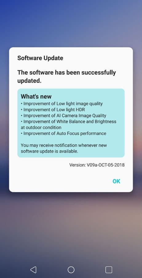 LG спешно выпускает обновление для флагмана V40 ThinQ, которое должно улучшить качество снимков основной камеры LG спешно выпускает обновление для флагмана V40 ThinQ, которое должно улучшить качество снимков основной камеры