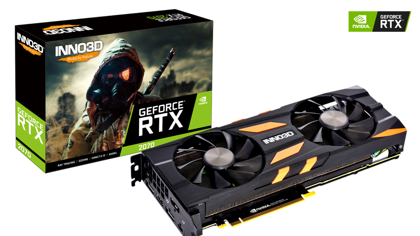 Серия 3D-карт Inno3D GeForce RTX 2070 включает две модели