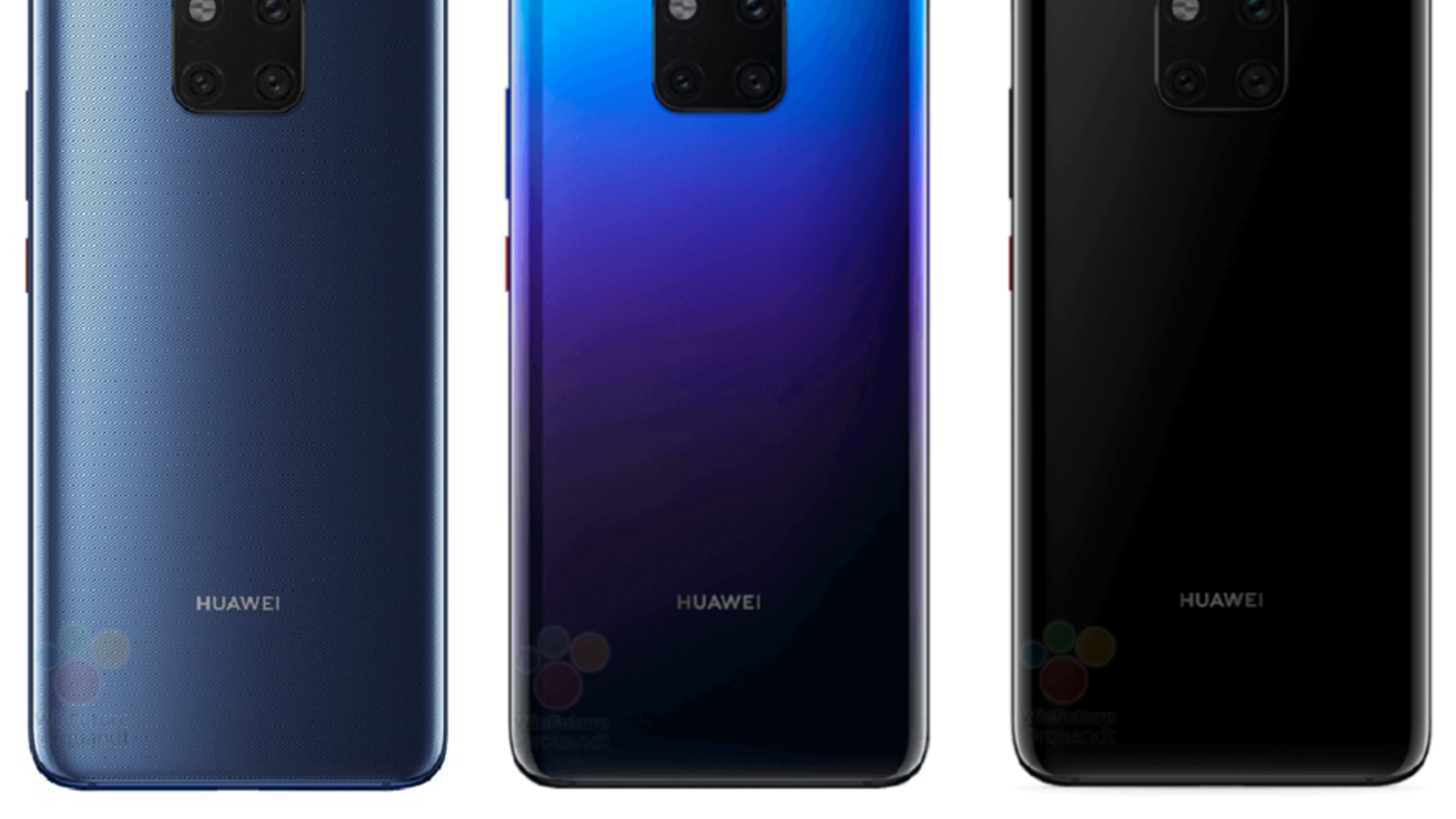 Стандартный смартфон Huawei Mate 20 окажется больше, чем премиальная модель Mate 20 Pro