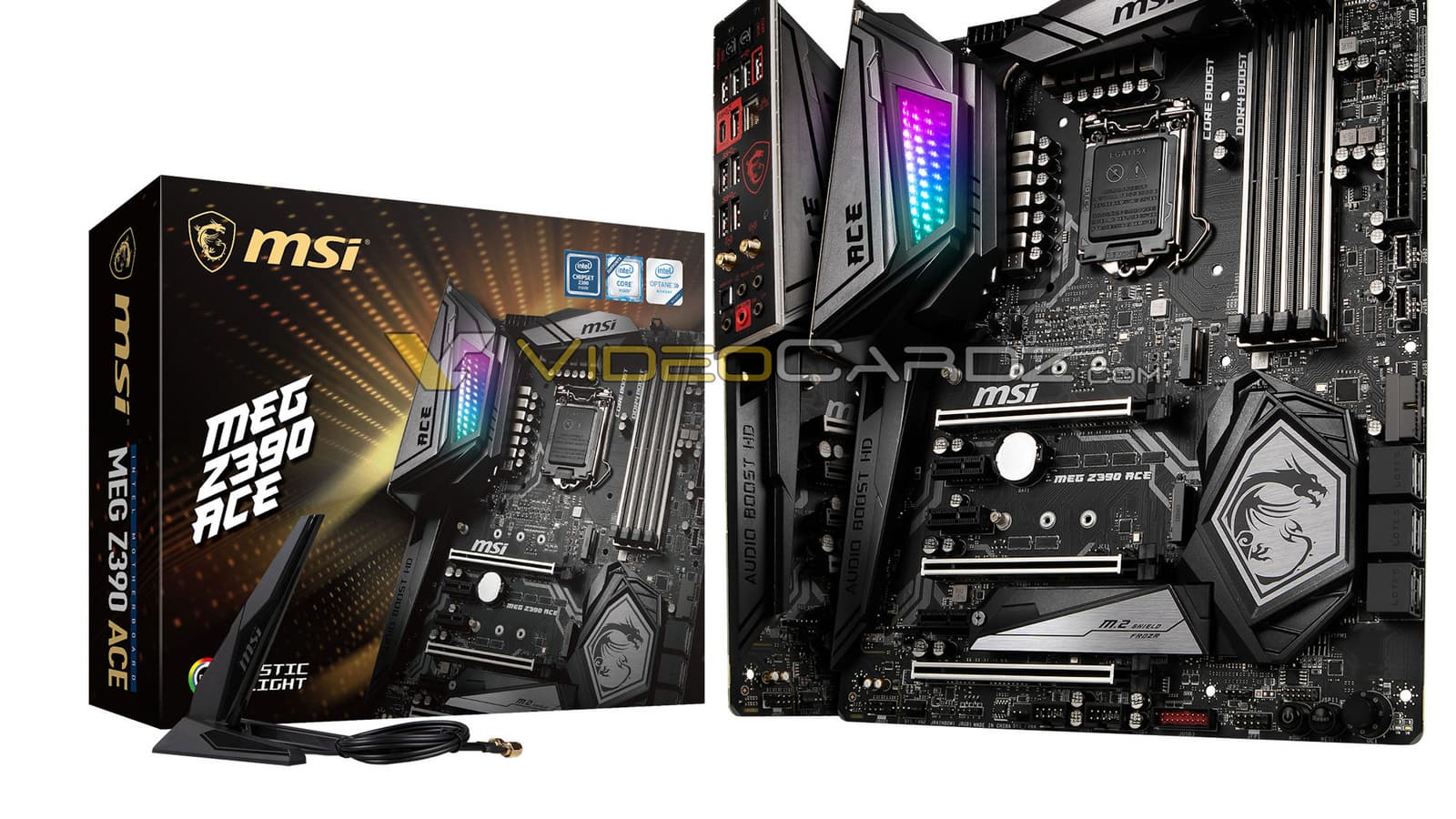 Опубликовано изображение платы MSI MEG Z390 ACE