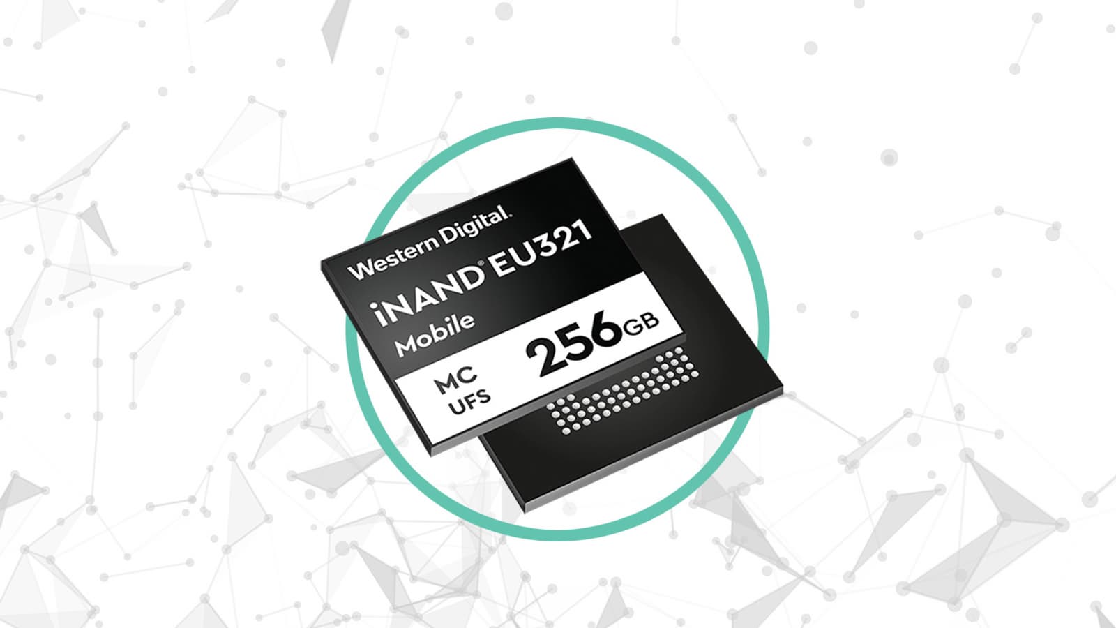 Western Digital iNAND MC EU321 — первый встраиваемый накопитель на 96-слойной флэш-памяти 3D NAND с интерфейсом UFS 2.1