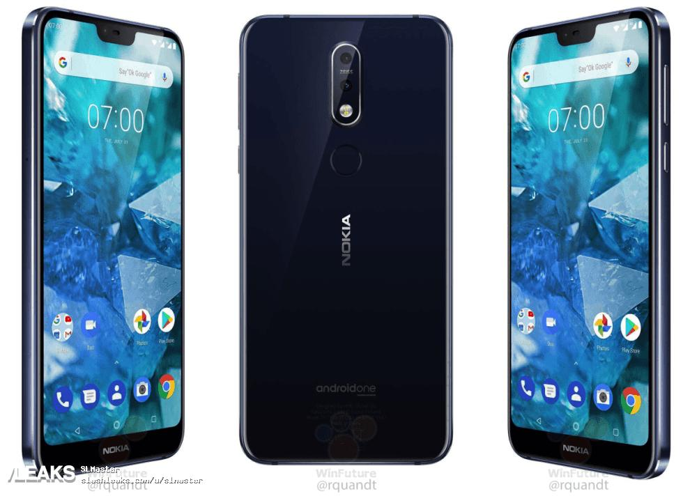 Слив информации по Nokia 7.1: официальные рендеры, характеристики и дата выхода Слив информации по Nokia 7.1: официальные рендеры, характеристики и дата выхода