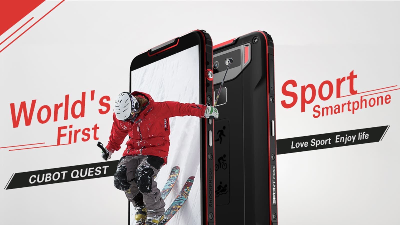 Cubot Quest — первый в мире спортивный смартфон Cubot Quest — первый в мире спортивный смартфон