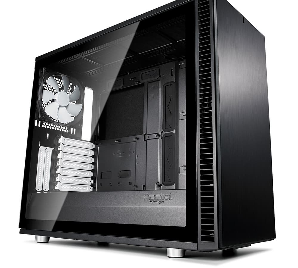 Корпус Fractal Design Define S2 укомплектован тремя вентиляторами