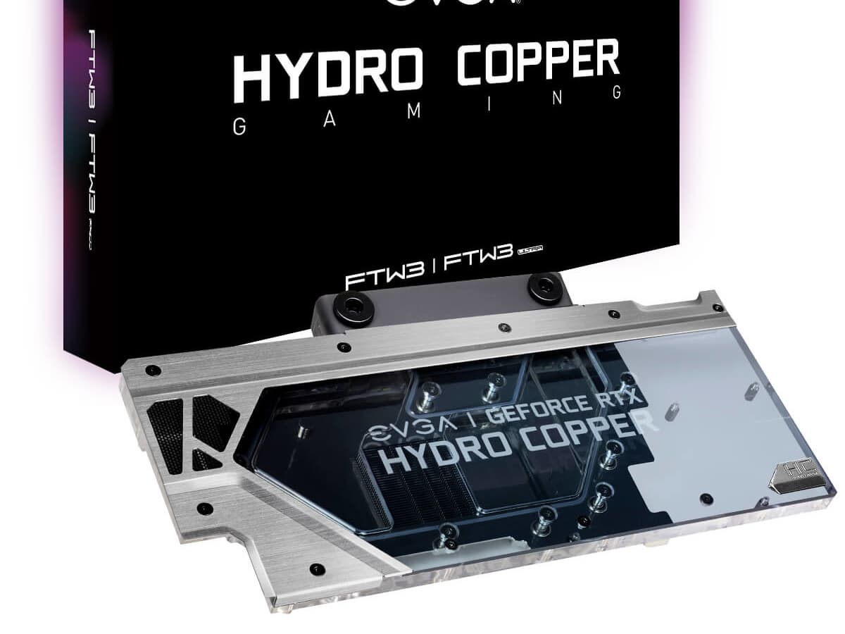 EVGA выпускает водоблоки Hydro Coppper для 3D-карт серии GeForce RTX 20