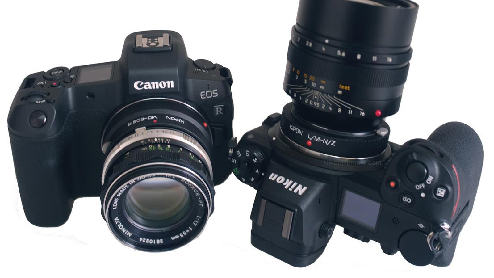 Kipon начинает поставки более 20 моделей адаптеров объективов для камер Nikon Z и Canon EOS R