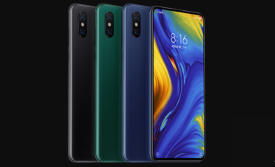 Официальный рендер подтверждает три цвета смартфона Xiaomi Mi Mix 3 Официальный рендер подтверждает три цвета смартфона Xiaomi Mi Mix 3