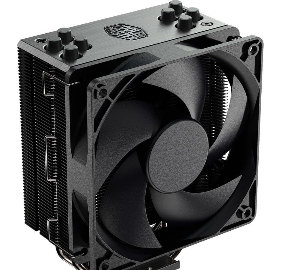 Системы охлаждения Cooler Master Hyper 212 Black Edition и Hyper 212 RGB Black Edition различаются вентиляторами