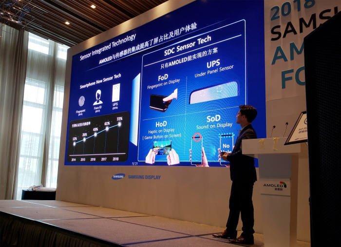Samsung показала экран без «брови» для флагманского Galaxy S10 Samsung показала экран без «брови» для флагманского Galaxy S10