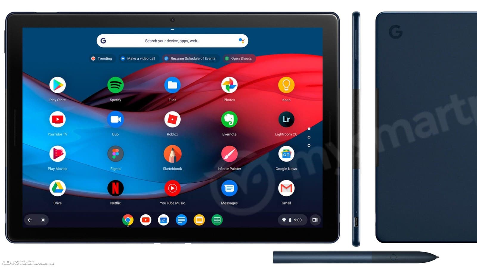 Фото дня: планшет Google Pixel Slate под управлением Chrome OS