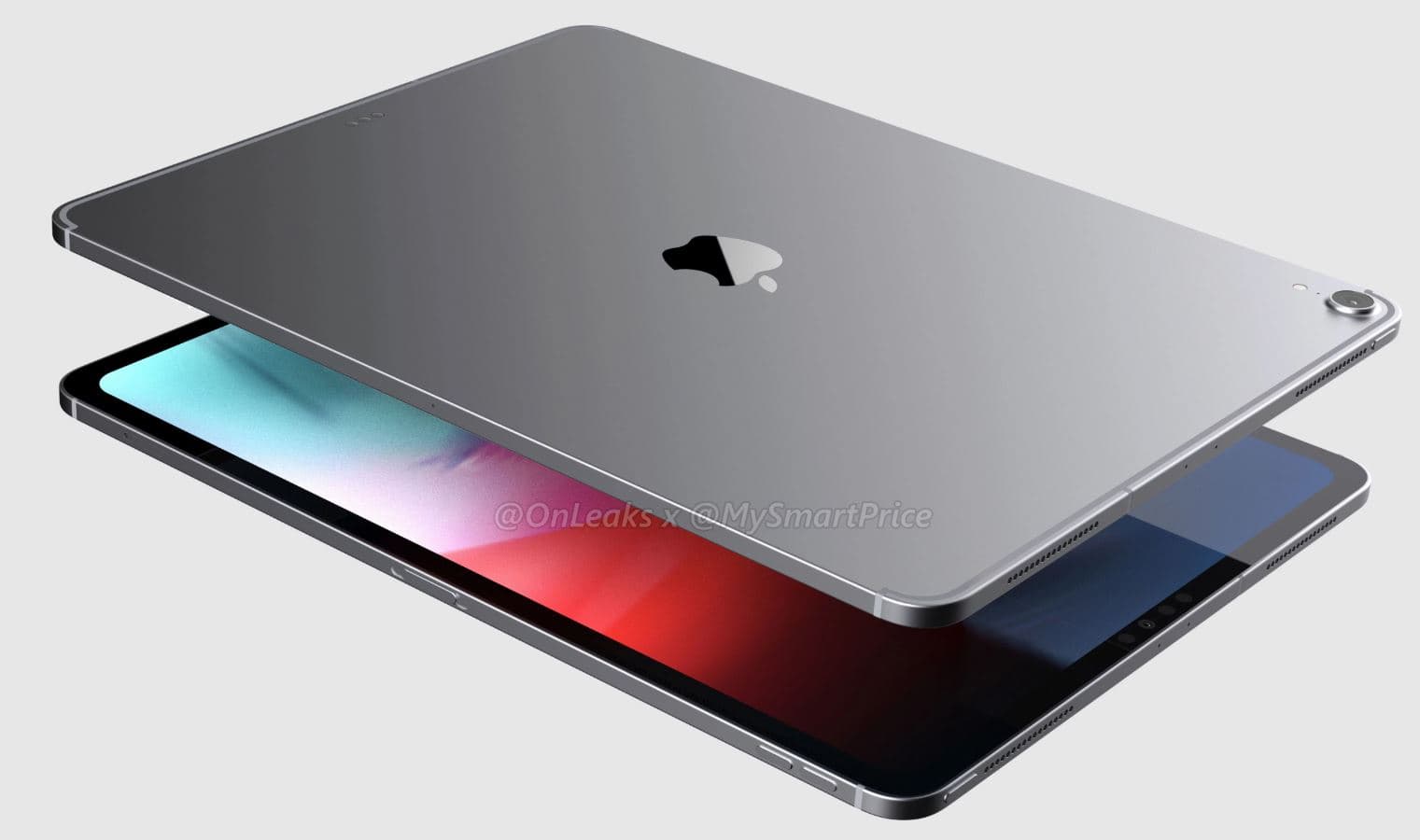 Фотогалерея дня: iPad Pro 12.9 (2018) позирует на больших и качественных рендерах