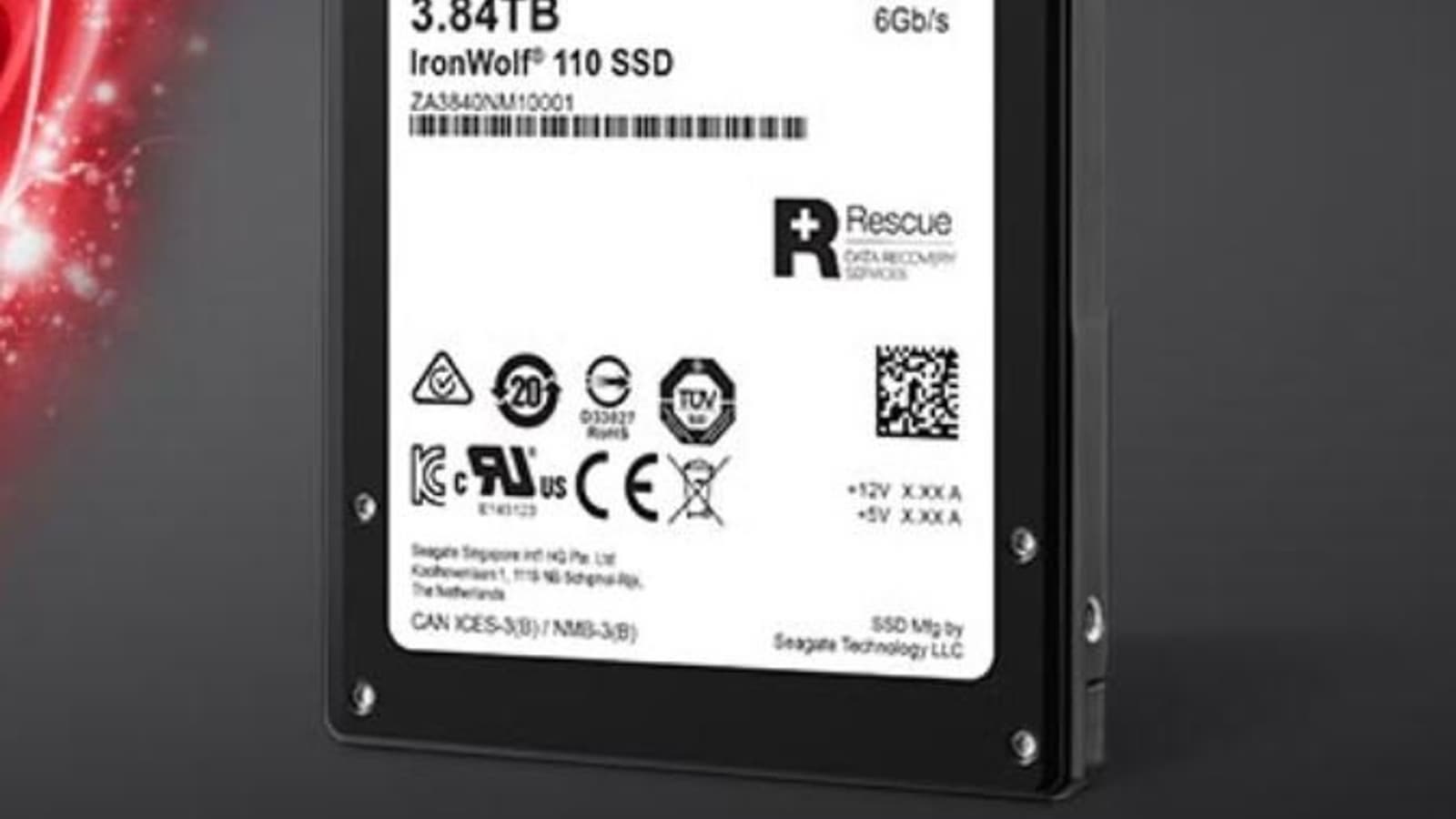 Seagate называет IronWolf 110 первым твердотельным накопителем, созданным специально для NAS