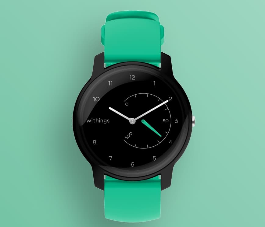 Withings Move — самый доступный трекер активности компании, который к тому же можно заказать в уникальном дизайне
