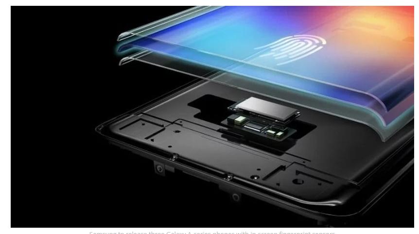 Старшие смартфоны Samsung обновлённой линейки Galaxy A получат подэкранные сканеры отпечатков пальцев Старшие смартфоны Samsung обновлённой линейки Galaxy A получат подэкранные сканеры отпечатков пальцев