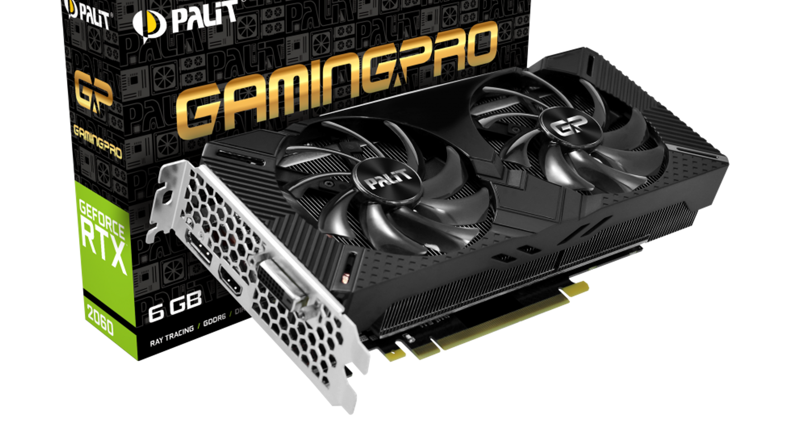 Palit оставила в своих видеокартах GeForce RTX 2060 только по три видеовыхода