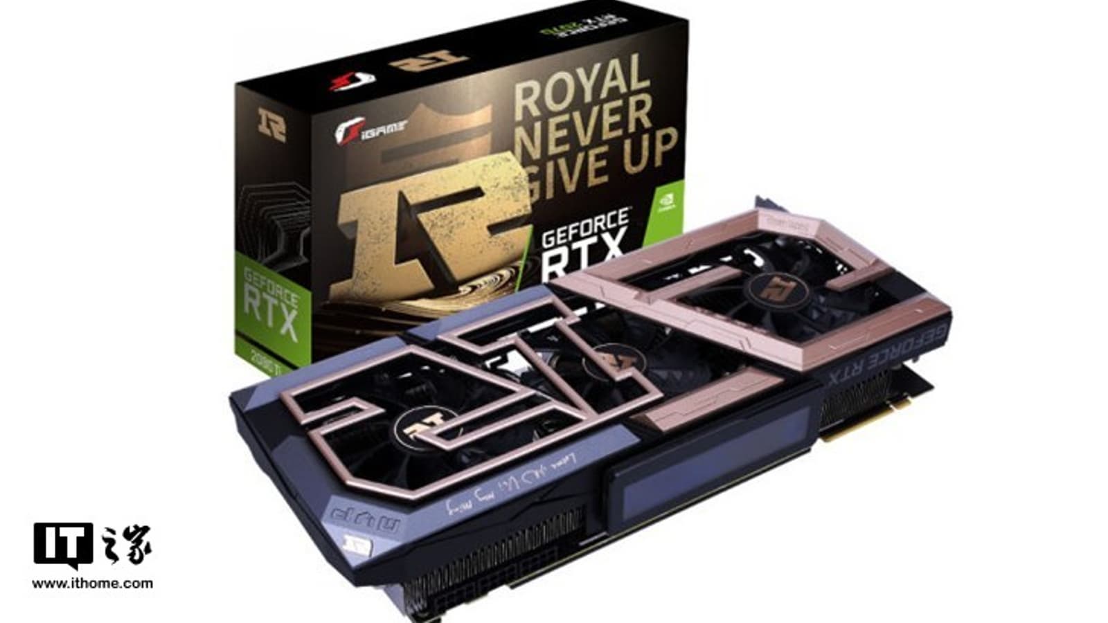 3D-карта Colorful iGame GeForce RTX 2080 Ti RNG оснащена боковым экраном