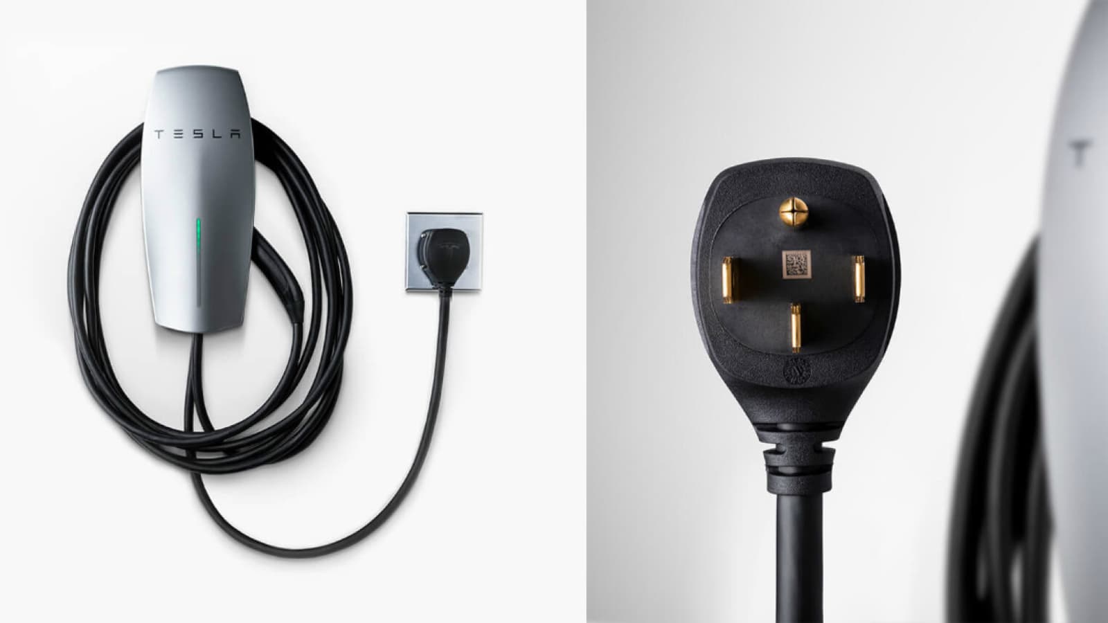 Компания Tesla выпустила настенное зарядное устройство для электромобиля, которое можно взять с собой