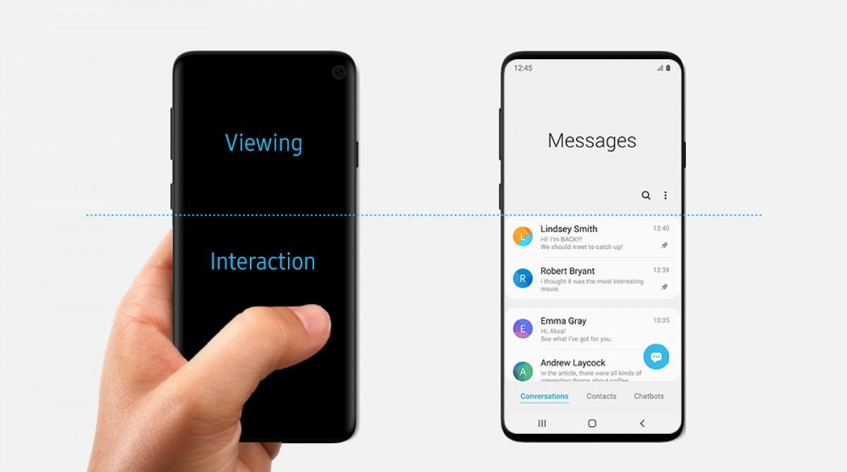 Samsung раньше времени показала официальные изображения Galaxy S10 Samsung раньше времени показала официальные изображения Galaxy S10