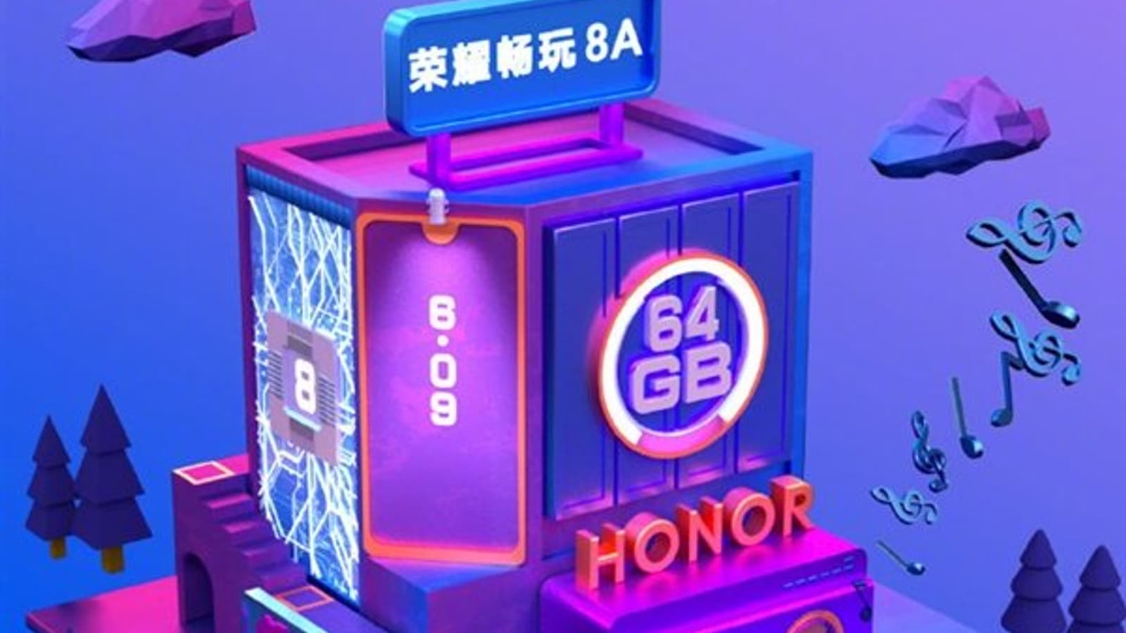 8 января выйдет бюджетный смартфон Honor 8A на SoC Kirin 710