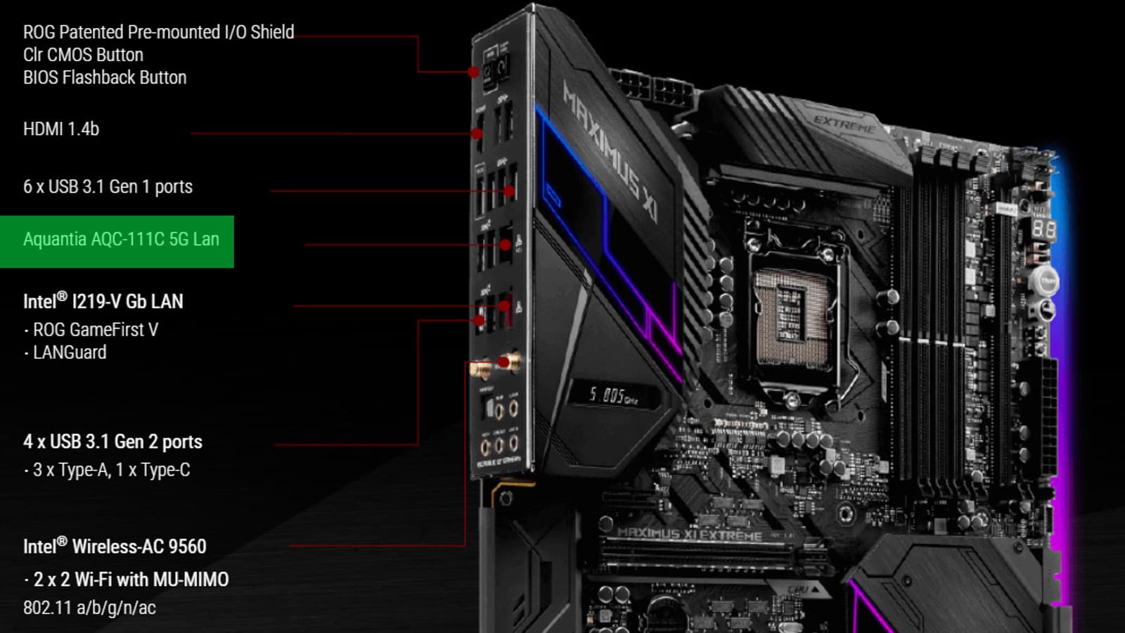 Контроллеры Aquantia AQtion AQC111C и AQC112C позволяют оснащать системные платы портами 5GbE и 2,5GbE